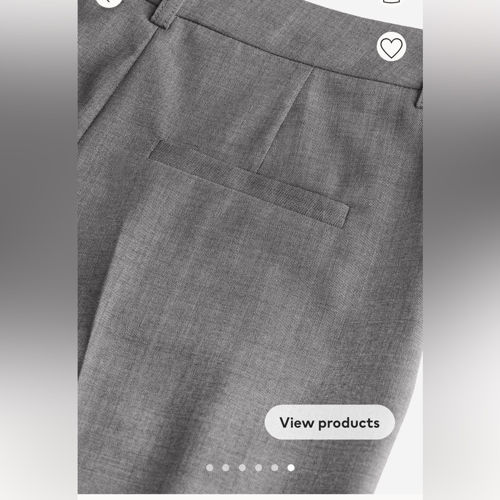 H&M Premium Collection Wide Leg Pants(9) - Picture 3 of 11